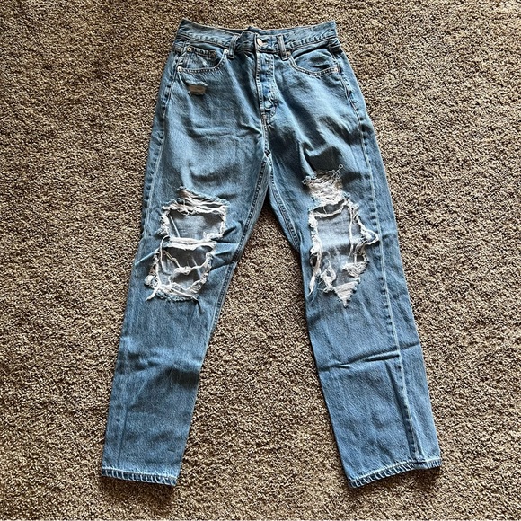 Aeropostale 90's Baggy Blue Jeans - Picture 1 of 7
